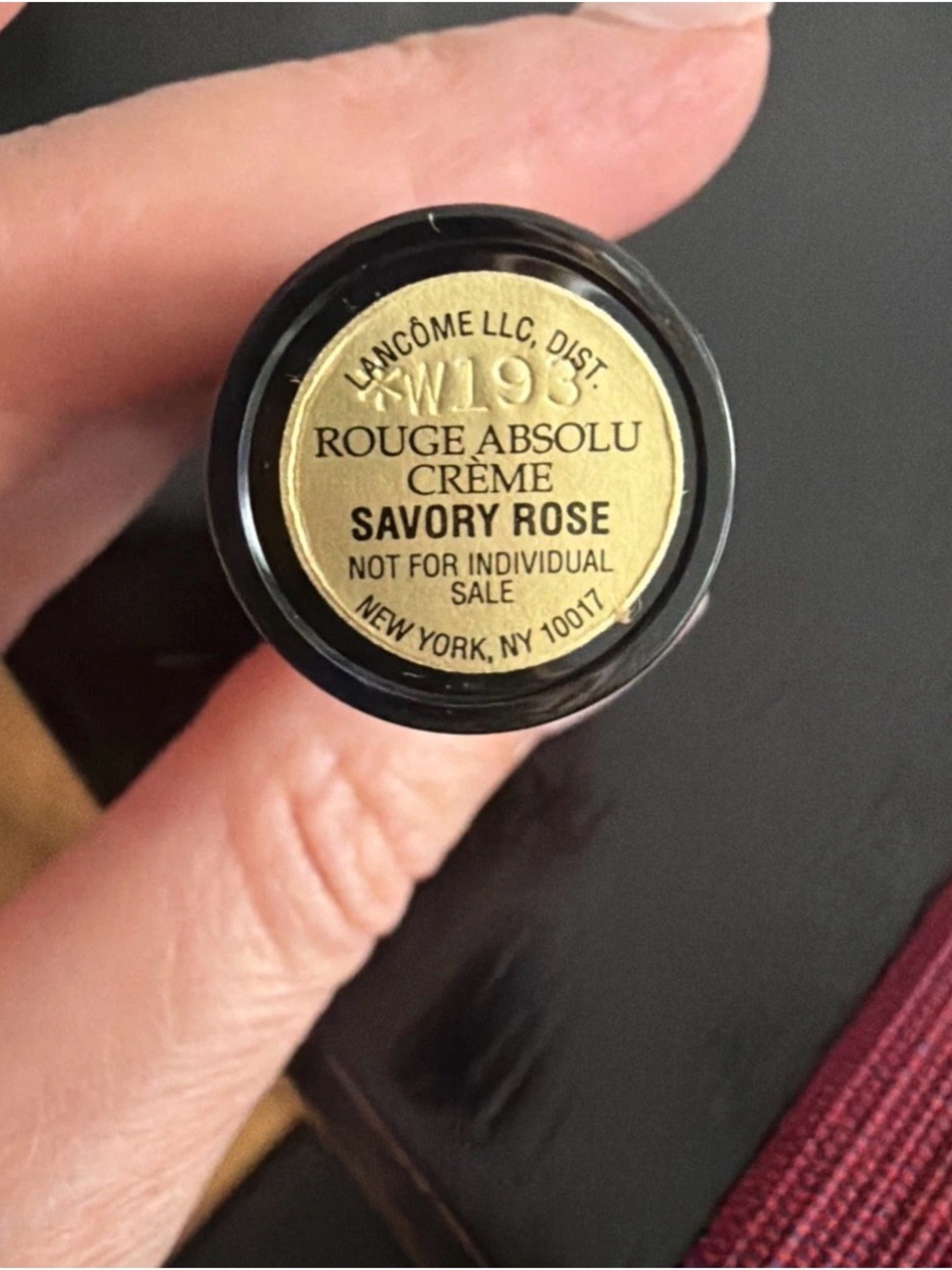 Lancôme Rouge Absolu Crème Lipstick - Savory Rose Pink